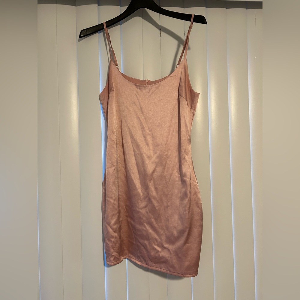Missguided Pink Mini Dress